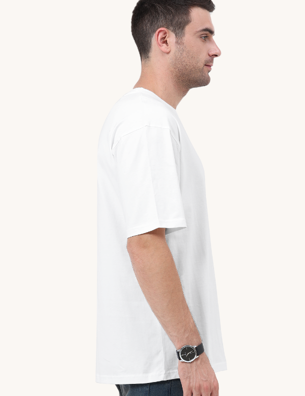 White Plain Oversized T-shirt